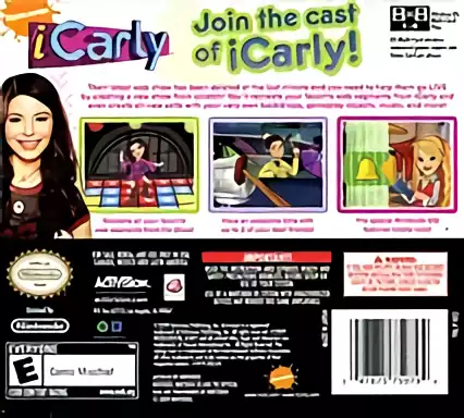 Image n° 2 - boxback : iCarly (DSi Enhanced)